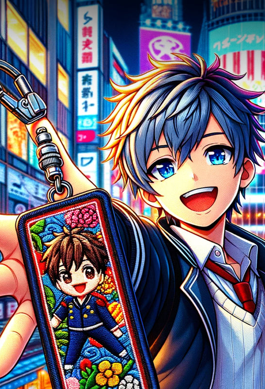 Discover our vibrant Anime & Manga Keychains Collection, meticulously crafted to bring your favorite stories to life. Featuring a range of unique designs including jet tags, JDM carabins, omamori charms, lanyards, and ID badge holders, each piece is a perfect blend of functionality and fandom. Elevate your everyday essentials with a touch of anime magic. Start collecting today!